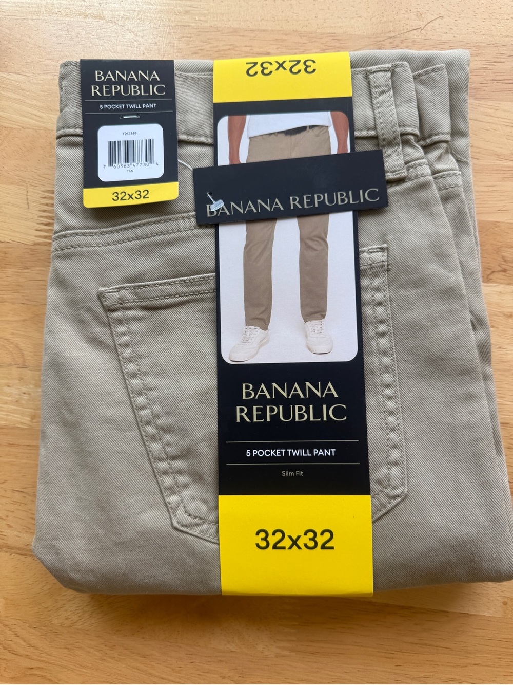 Banana Republic Men's 5 Pocket Twill Pant